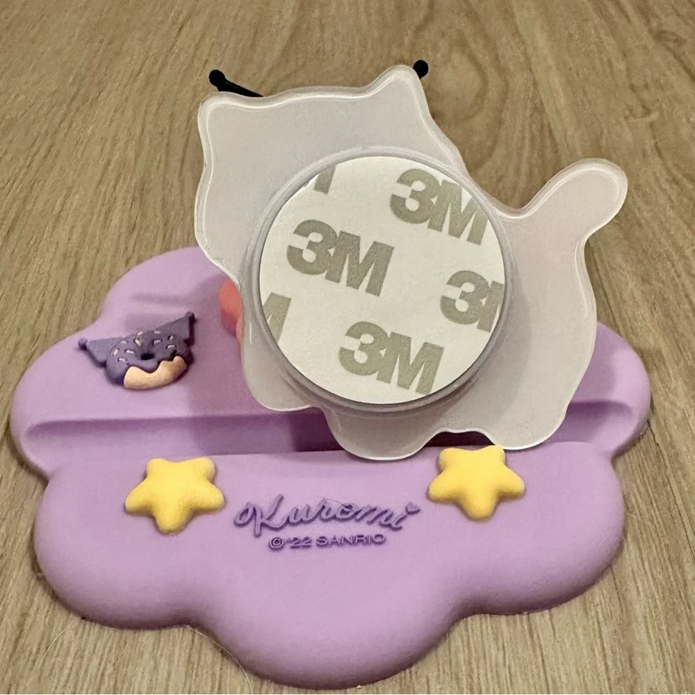 Acrylic Cute Cat Phone Grip